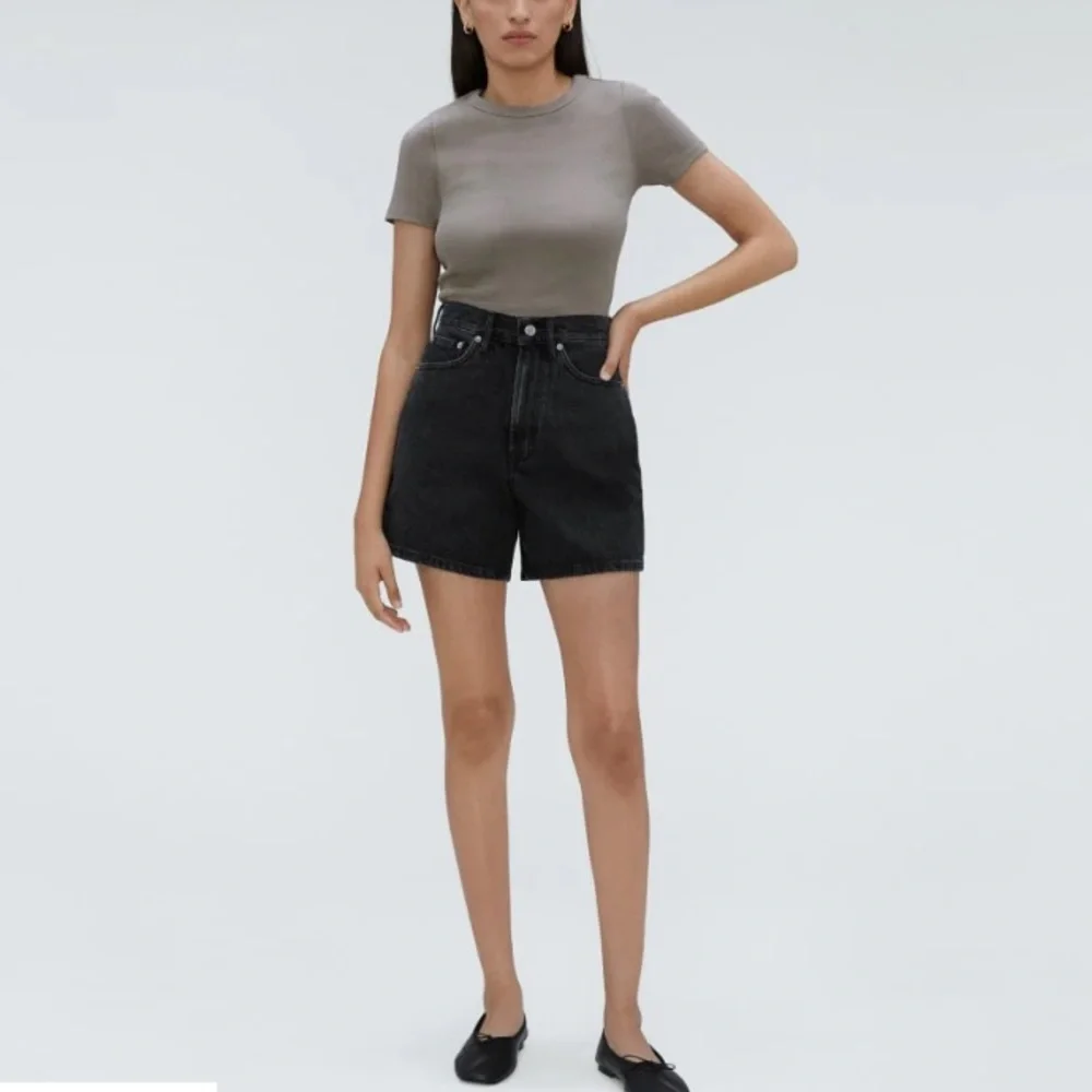 Everlane A Line Denim Shorts - Picture 6 of 13